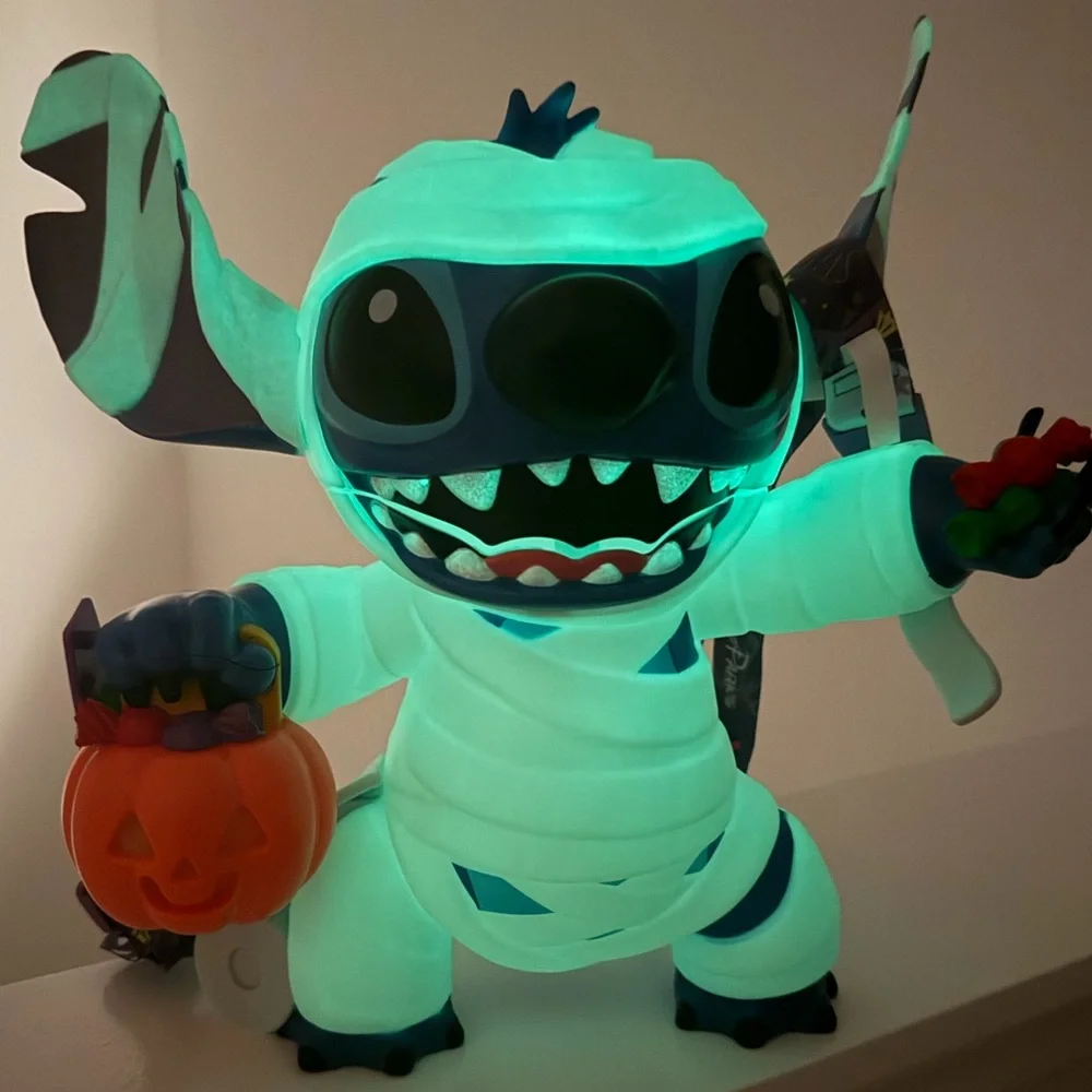 WDW Stitch Halloween Mummy Popcorn Bucket - Picture 7 of 8